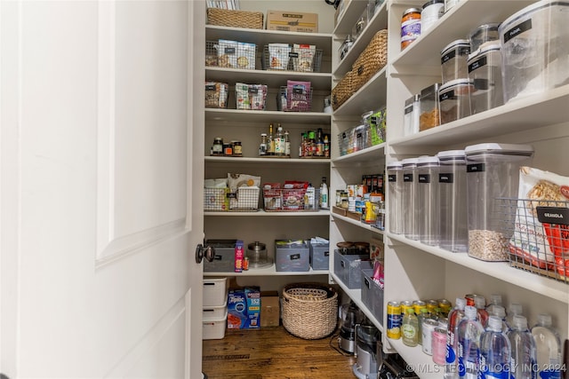 view of pantry