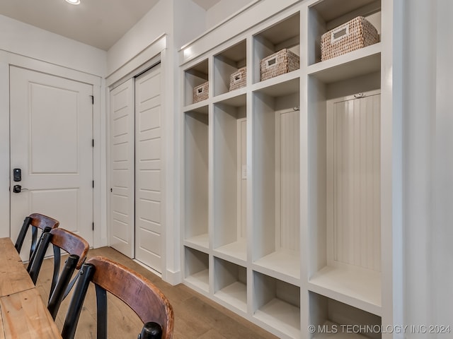 view of mudroom