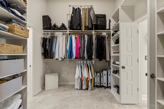 view of spacious closet