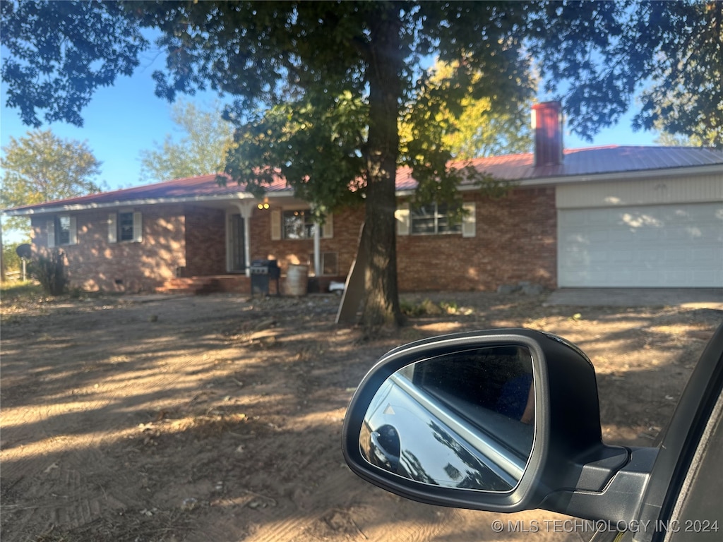 view of ranch-style home