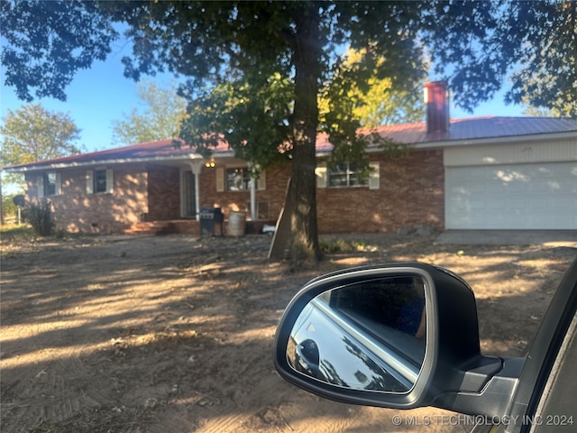 view of ranch-style home