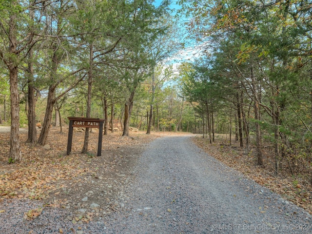 view of road