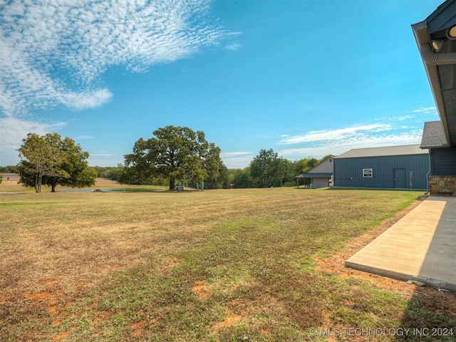 view of yard