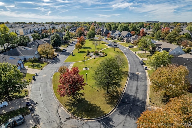 drone / aerial view