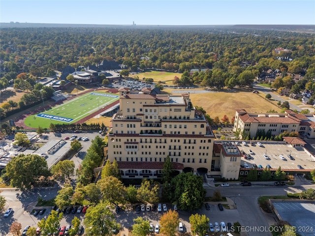 aerial view