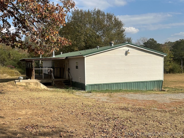 view of home's exterior