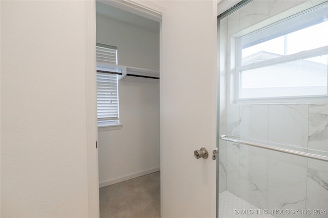 view of closet