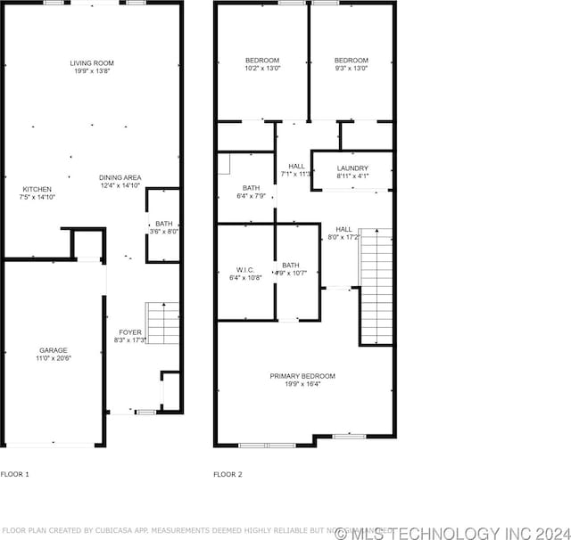 3406 Redbud Ln, Tulsa, OK 74132 - view of layout