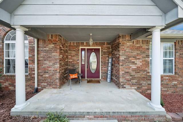 view of property entrance