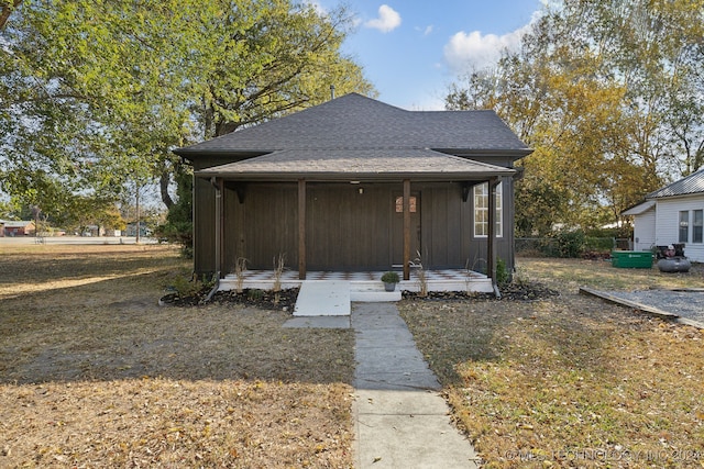 bungalow-style home featuring covered porch