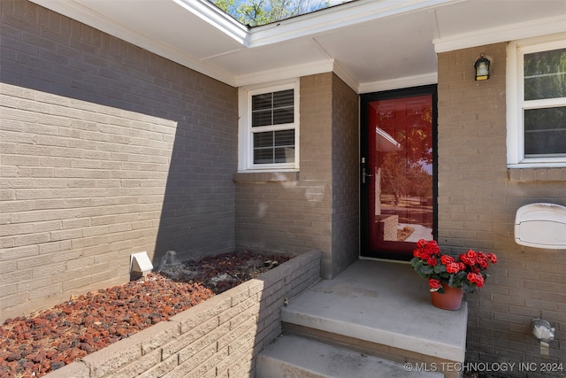 view of entrance to property