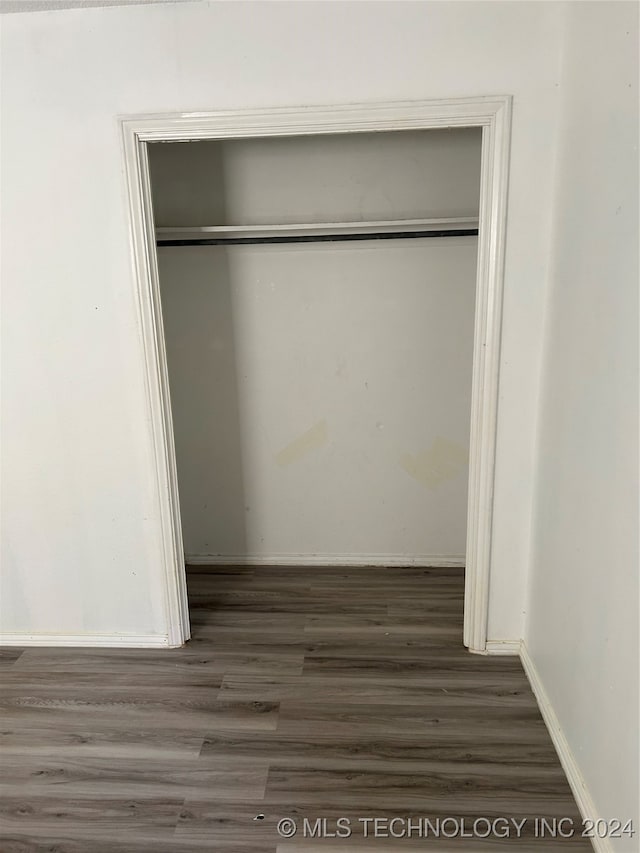 view of closet