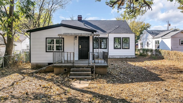 view of bungalow-style house