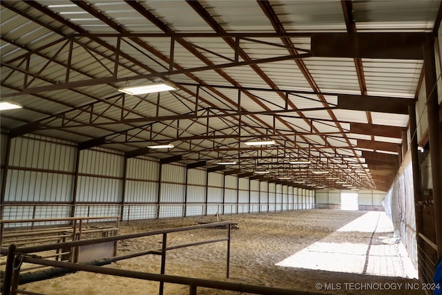 view of stable