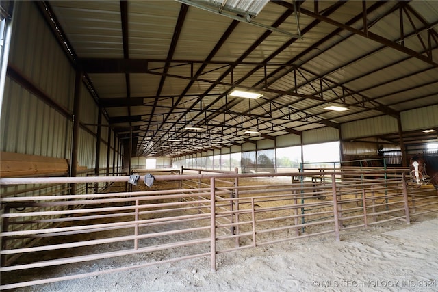 view of stable