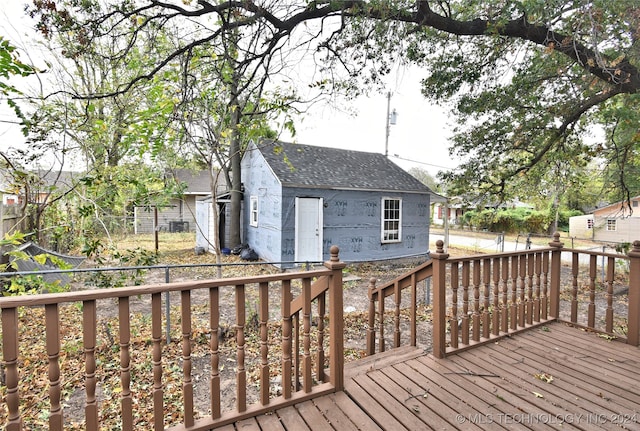 view of deck