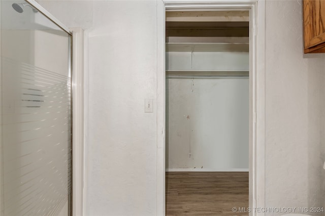 view of closet