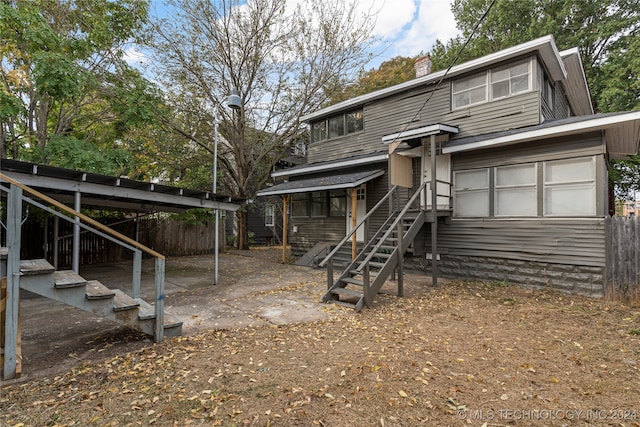 view of back of house