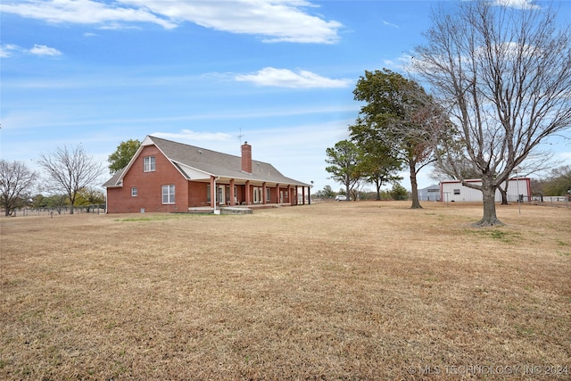 view of yard