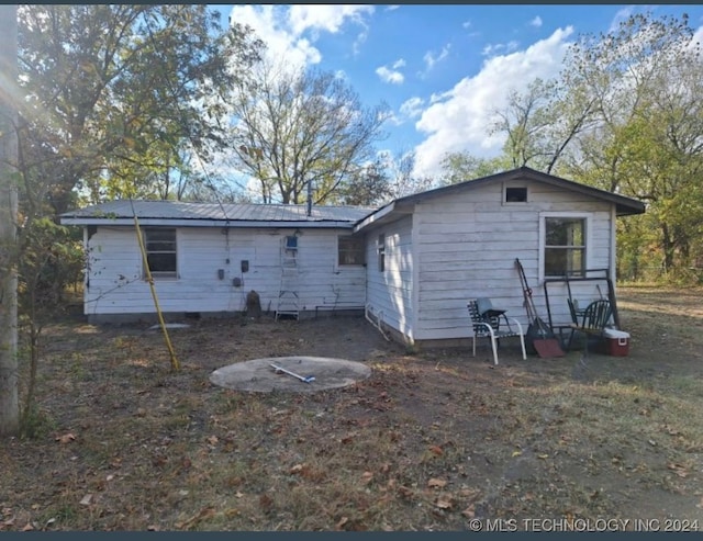 view of back of house