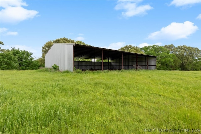 view of stable