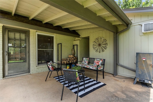 view of patio / terrace featuring outdoor lounge area