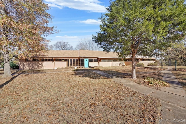 view of ranch-style home