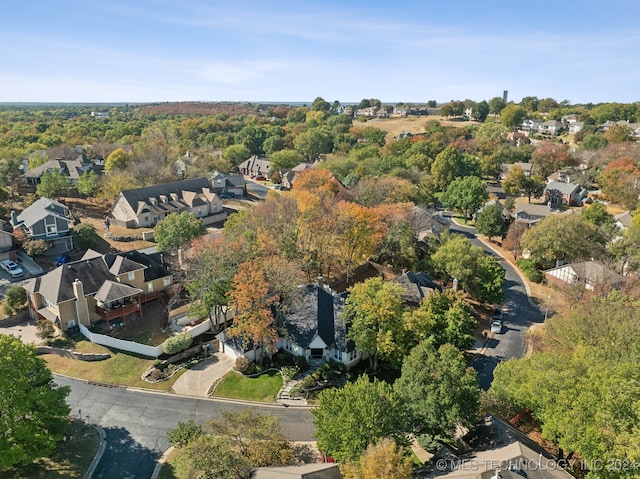 aerial view