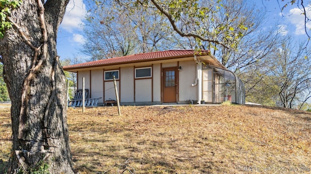 view of outdoor structure