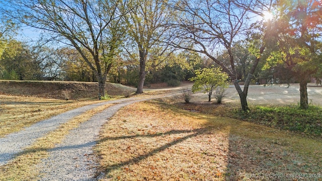 view of road