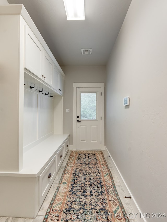 view of mudroom