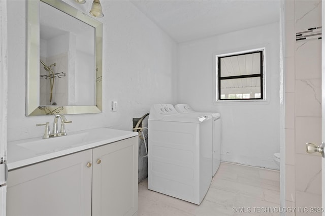 7740 Swayback, Sulphur, OK 73086 - laundry room with separate washer and dryer