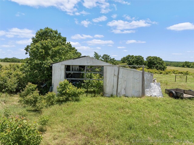 7740 Swayback, Sulphur, OK 73086 - view of pole building
