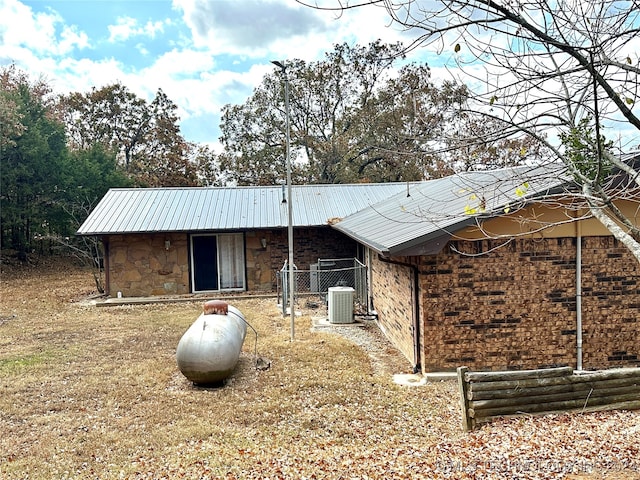 view of horse barn