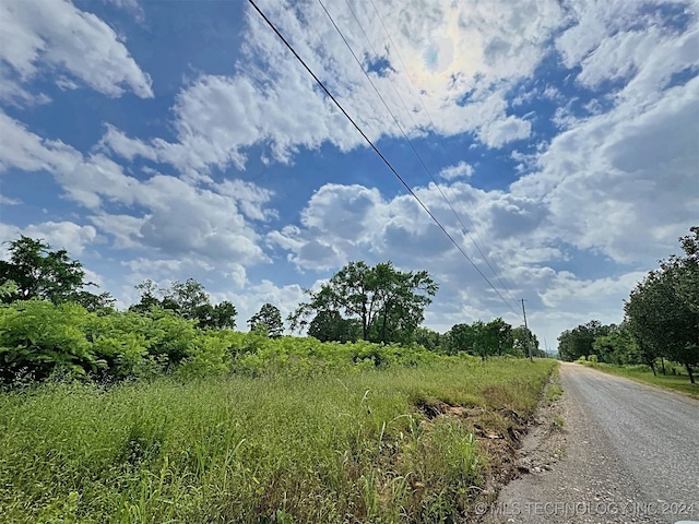 view of road