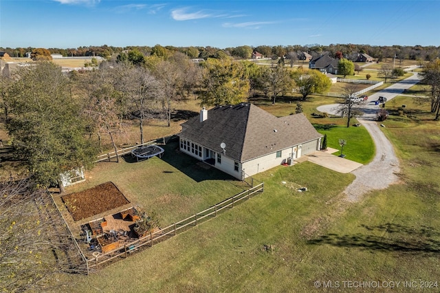 view of subject property