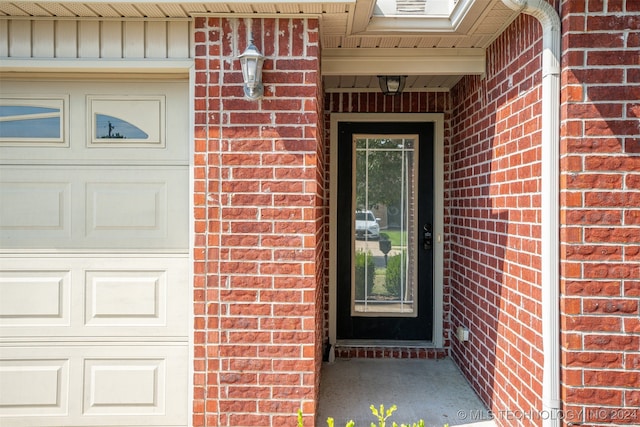 view of property entrance