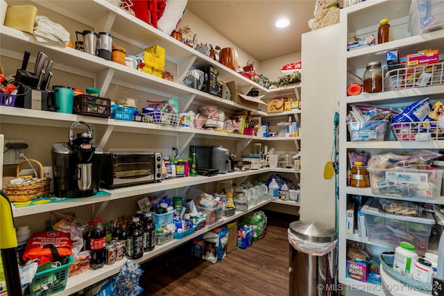 view of pantry