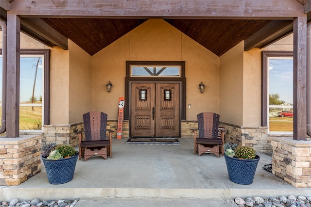 view of property entrance