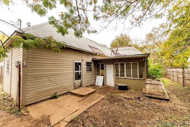 view of back of house