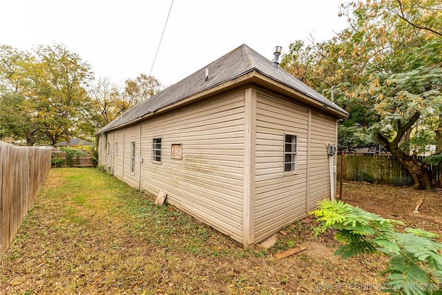 view of outdoor structure