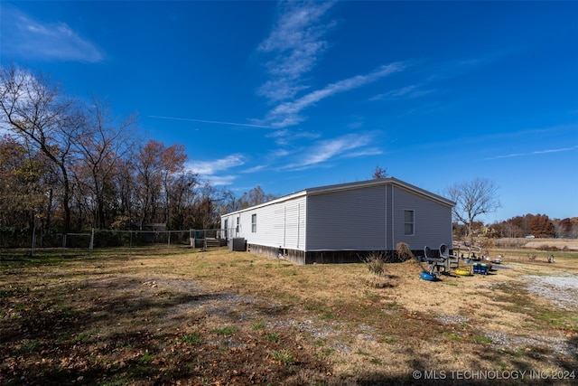 view of side of property