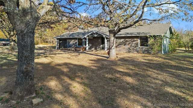 view of ranch-style house