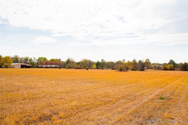 view of nature with a rural view