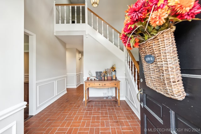 view of entrance foyer