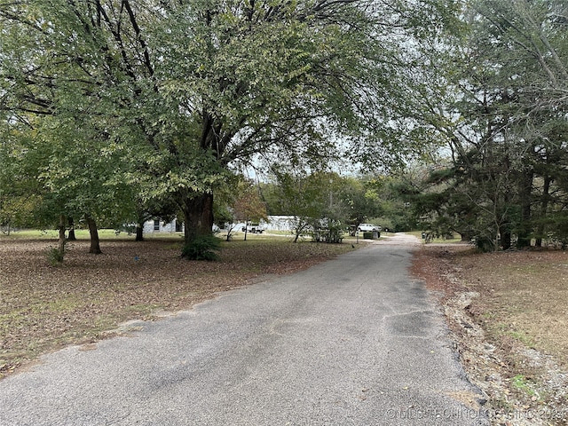 view of road