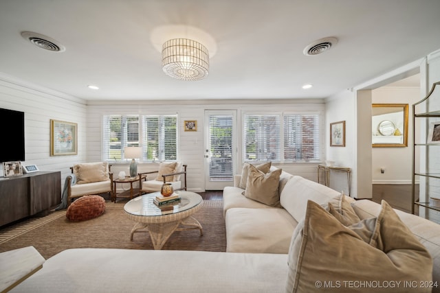 view of living room