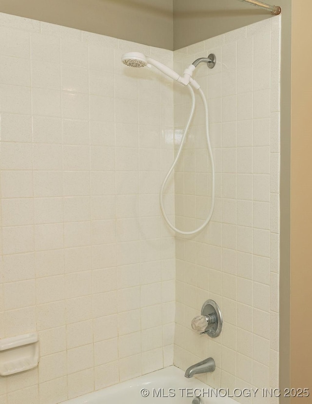 bathroom featuring tub / shower combination
