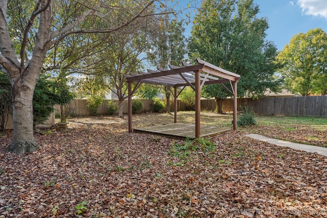 view of jungle gym featuring a lawn and a gazebo