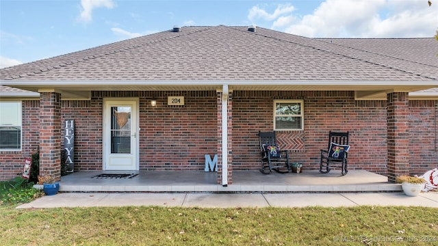 view of rear view of house